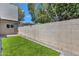Spacious backyard with artificial grass, offering a private outdoor retreat at 8329 E Keim Dr, Scottsdale, AZ 85250