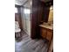 Bathroom featuring a toilet, vanity and shower with glass doors at 530 S Alma School Rd # 50, Mesa, AZ 85210