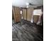 This bedroom features a ceiling fan, closet, window and curtains at 530 S Alma School Rd # 50, Mesa, AZ 85210