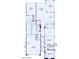Detailed floor plan showcases the layout of the home including bedrooms, kitchen, living room, and garage at 13518 W Copperleaf Ln, Peoria, AZ 85383