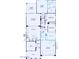 Detailed floor plan showcasing the layout of this home, including the owner's suite, gathering room, and a two-car garage at 13524 W Copperleaf Ln, Peoria, AZ 85383