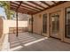 Spacious outdoor patio area with a pergola, ideal for relaxing and entertaining at 8540 N Central Ave # 6, Phoenix, AZ 85020