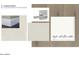 Sample board shows high reflective white paint, carpet, and wood flooring options at 30660 N 120Th Ln, Peoria, AZ 85383
