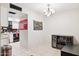 View of dining area with view to kitchen and decorative furnishings at 7756 N 19Th Ln, Phoenix, AZ 85021