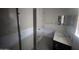 This bathroom features a vanity, a shower and a toilet at 9548 E Rainbow Ave, Mesa, AZ 85212
