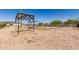 Horse corral with sturdy metal fencing, offering a secure and spacious area for livestock with mountain views at 44446 N 14Th St, New River, AZ 85087