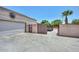 Gated Entrance leading to garage at 7645 W Bluefield Ave, Glendale, AZ 85308