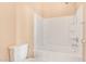 Clean and bright bathroom with a tub-shower combo and essential fixtures at 2725 E Mine Creek Rd # 1149, Phoenix, AZ 85024