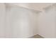 Empty walk-in closet with basic shelving, ready for customization and storage solutions at 2725 E Mine Creek Rd # 1149, Phoenix, AZ 85024