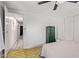 The bedroom shows an attached hallway, offering a relaxing and private escape at 4065 E University Dr # 76, Mesa, AZ 85205