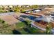 Overhead view of the community park featuring a playground and sand volleyball court at 12599 W Mountain View Dr, Avondale, AZ 85323