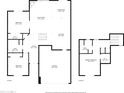 This is a detailed two-story floor plan showcasing the layout of the home, including all room dimensions at 8094 E Via Del Vencino --, Scottsdale, AZ 85258