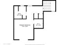 Detailed floor plan showcasing the layout of the home, including dimensions of rooms and key areas on the second floor at 8094 E Via Del Vencino --, Scottsdale, AZ 85258