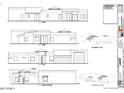 Detailed architectural drawings showcasing the house's front, rear, left, and right elevations at 38718 N 24Th Ave, Phoenix, AZ 85086