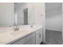 Modern bathroom with double vanity and updated fixtures at 13567 W Steed Ridge Rd, Peoria, AZ 85383