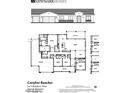 Detailed architectural floor plan of the home featuring layout and dimensions for marketing the property at 115 E Santa Cruz Dr, Phoenix, AZ 85085