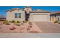 New construction home with attractive landscaping and driveway at 20252 W Catalina Dr, Buckeye, AZ 85396