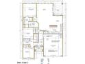 1600 sq ft floor plan, 2-car garage, and patio at 3810 N Mateo Dr, Eloy, AZ 85131