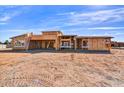 New home construction featuring wood framing, open spaces, and window openings under a clear blue sky at 3330 W Desert Dawn Dr, Phoenix, AZ 85083