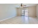 Spacious bedroom with tile flooring and ceiling fan at 13235 N 25Th Dr, Phoenix, AZ 85029