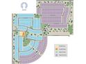 Community map showing home sites, parks, and amenities at 4862 N 177Th Dr, Goodyear, AZ 85395