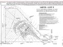 Grading and drainage plan for lot 5, including septic setbacks and construction notes at 27112 N 148Th Dr, Surprise, AZ 85387