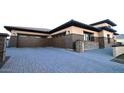 Three-car garage with paver driveway at 2285 E Mead Dr, Gilbert, AZ 85298