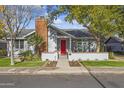 Gray house with red door, brick walkway, and landscaping at 14 E 14Th St, Tempe, AZ 85281