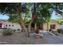 Bright and airy home with a welcoming front porch and mature trees at 1535 E Calavar Dr, Phoenix, AZ 85022