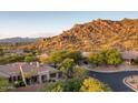 Community overview showcasing homes nestled in a mountainous region at 7479 E Sunset Sky Cir, Scottsdale, AZ 85266