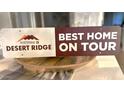 Best Home on Tour sign at Desert Ridge at 2835 E Los Gatos Dr, Phoenix, AZ 85050