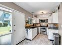 Charming kitchen offers granite counters, stainless appliances, and updated fixtures at 4600 N 68Th St # 313, Scottsdale, AZ 85251