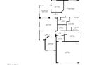 Detailed floor plan showing layout of bedrooms, bathrooms, kitchen, and living areas at 14430 N Prickly Pear Ct, Fountain Hills, AZ 85268