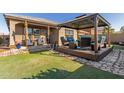 Private backyard oasis with gazebo and raised deck at 303 W Mammoth Cave Dr, San Tan Valley, AZ 85140