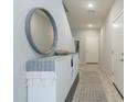 Bright entryway with modern console table and mirror at 8184 N 22Nd Dr, Phoenix, AZ 85021