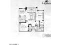 Condo floor plan showing den, bedroom, and patio at 14950 W Mountain View Blvd # 5304, Surprise, AZ 85374