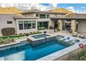Stunning pool and spa with patio seating at 13454 N Stone View Trl, Fountain Hills, AZ 85268