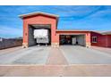 Extra-large garage with RV parking and workshop at 11120 E Grove St, Mesa, AZ 85208