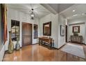 Inviting entryway with high ceilings and elegant light fixture at 38450 N 95Th Way, Scottsdale, AZ 85262