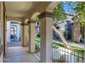 Covered walkway leading to the house entrance at 3865 E Santa Fe Ln, Gilbert, AZ 85297