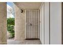 Secure entryway with metal gate and lock at 3828 N 32Nd St # 120, Phoenix, AZ 85018