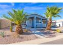 Well maintained mobile home with a desert landscape at 8500 E Southern Ave # 538, Mesa, AZ 85209