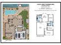 2-story home floor plan; 4 bedrooms, large living areas at 3180 S Greythorne Way, Chandler, AZ 85248