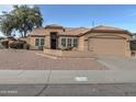 One-story house with a fountain and well-maintained gravel yard at 14838 S 47Th Way, Phoenix, AZ 85044