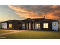 Modern farmhouse with dark and light accents at 604 E Amber Sun Dr, Phoenix, AZ 85085