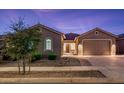 Single-story home with a two-car garage and well-maintained landscaping at 24018 N 165Th Dr, Surprise, AZ 85387