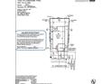 Plot map showing lot location, driveway, and other relevant details of the property at 12221 W Lonesome Trl, Peoria, AZ 85383