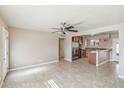 Bright living room with tile floors and kitchen view at 1374 W 16Th St, Tempe, AZ 85281