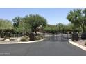 Gated entrance to a private community at 42127 N Celebration Way, Anthem, AZ 85086