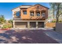 Two-story townhome with double garage and private balcony at 2727 N Price Rd # 22, Chandler, AZ 85224